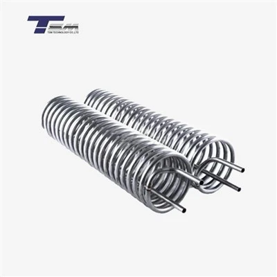 Helical Titanium Tube Coil Heat Exchanger - ASTM B338 Grade 2